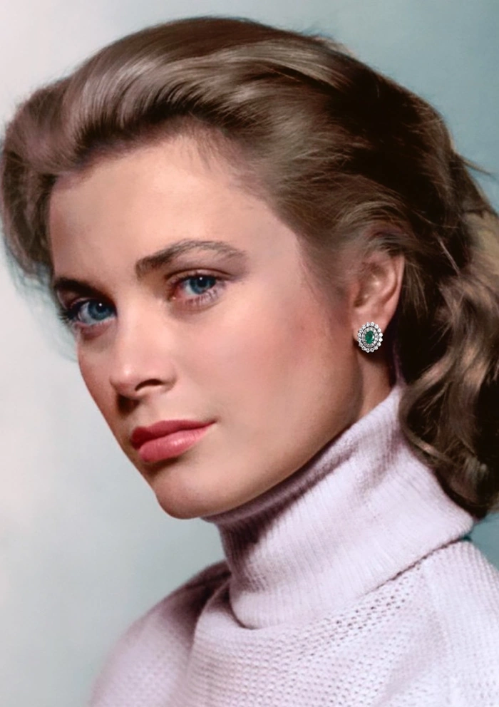 Pendientes ELIZABETH en oro blanco de 18K con doble roseta de diamantes y esmeraldas|Pendientes con Otras Gemas Naturales|Godiam Alta Joyería