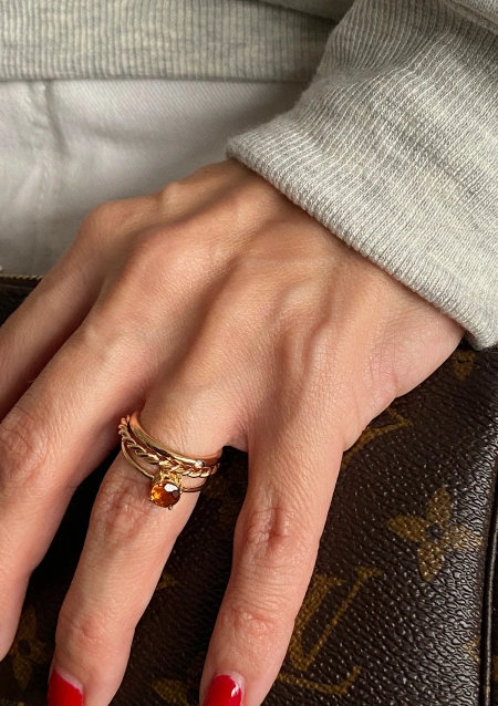 Alianza UNITY en oro amarillo de 18 quilates y diamante|Alianzas de Boda|Godiam Alta Joyería