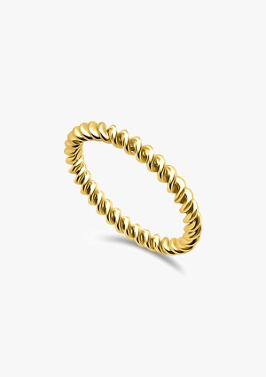 Alliance RULO en or jaune 18 carats