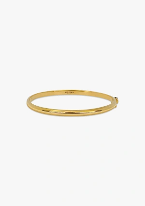 Pulsera esclava MEDIA CAÑA realizada en oro de 18 quilates 2