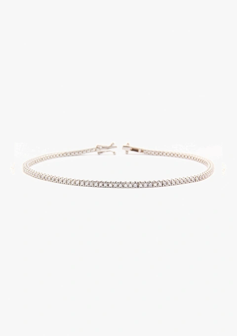 Bracelet MINI RIVIÊRE 1.4 en or 18K avec diamants taille brillant