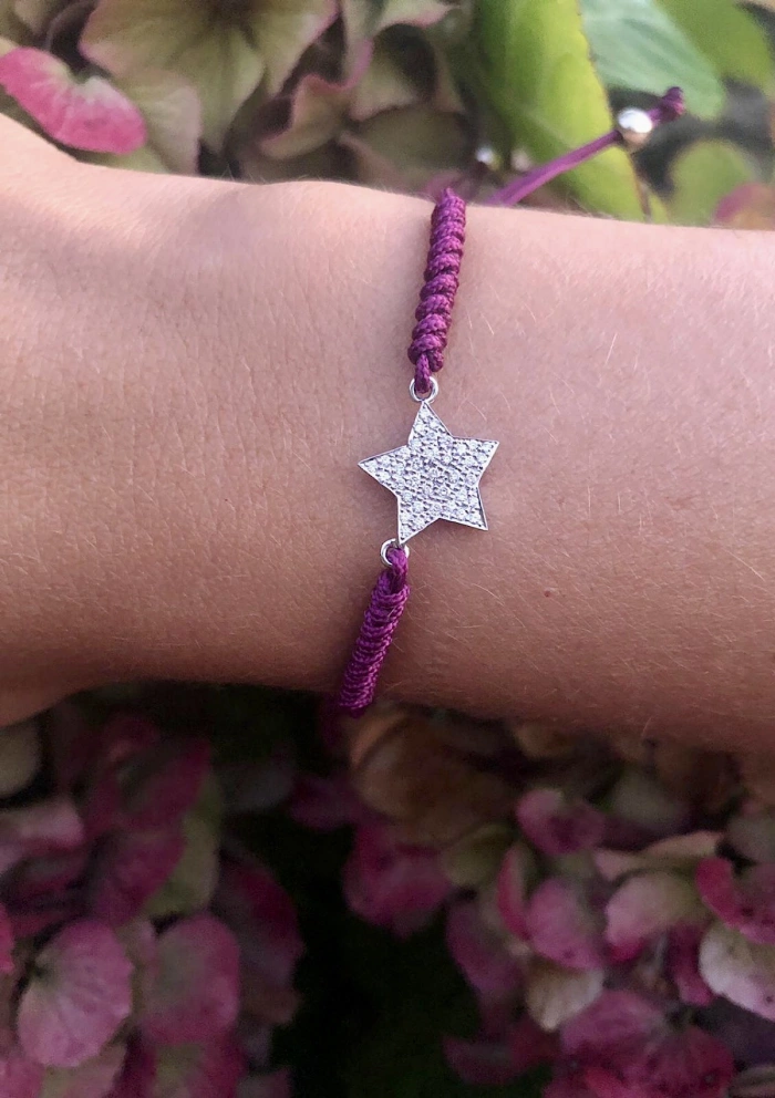 Pulsera CÍES en oro blanco de 18K y diamantes|Pulseras|Godiam Alta Joyería