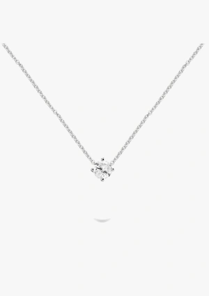 Coleção de Pingentes FOUR SEASONS em ouro branco 18K e diamante de lapidação brilhante