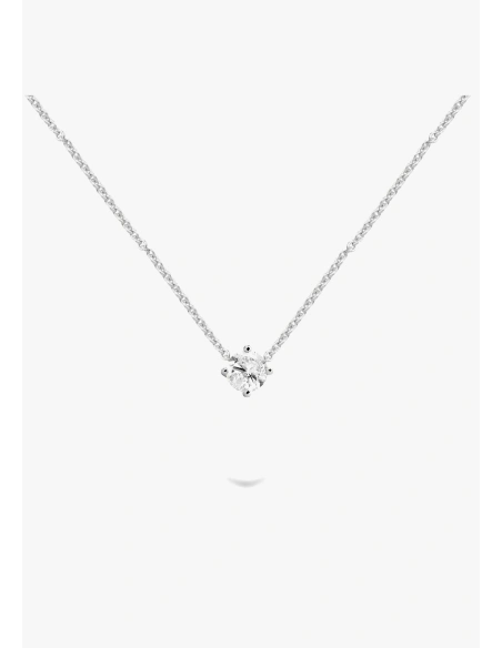 Coleção de Pingentes FOUR SEASONS em ouro branco 18K e diamante de lapidação brilhante
