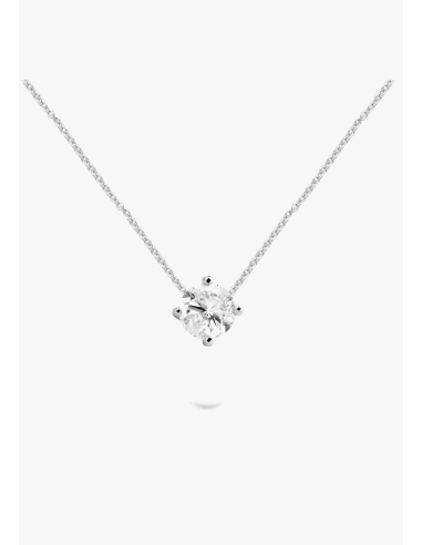 Colgante FOUR SEASONS en oro blanco de 18K y diamante|Colgantes|Godiam Alta Joyería