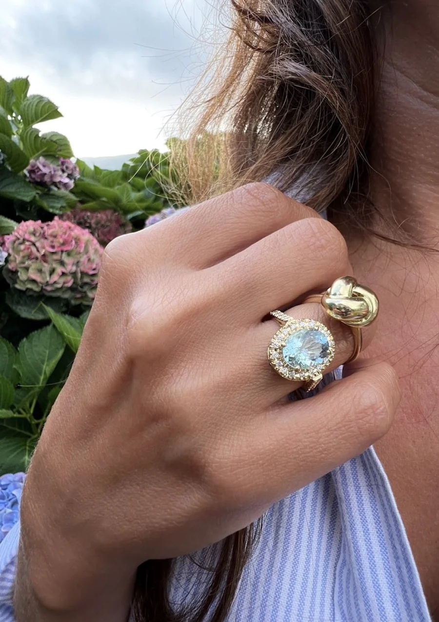 Anillo KNOT en oro de 18 quilates|Inicio|Godiam Alta Joyería